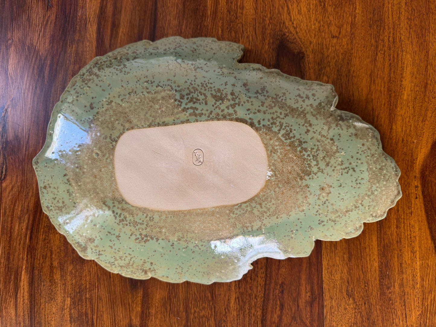 Large Decorative Leaf Dish