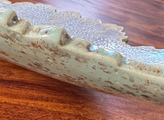 Large Decorative Leaf Dish