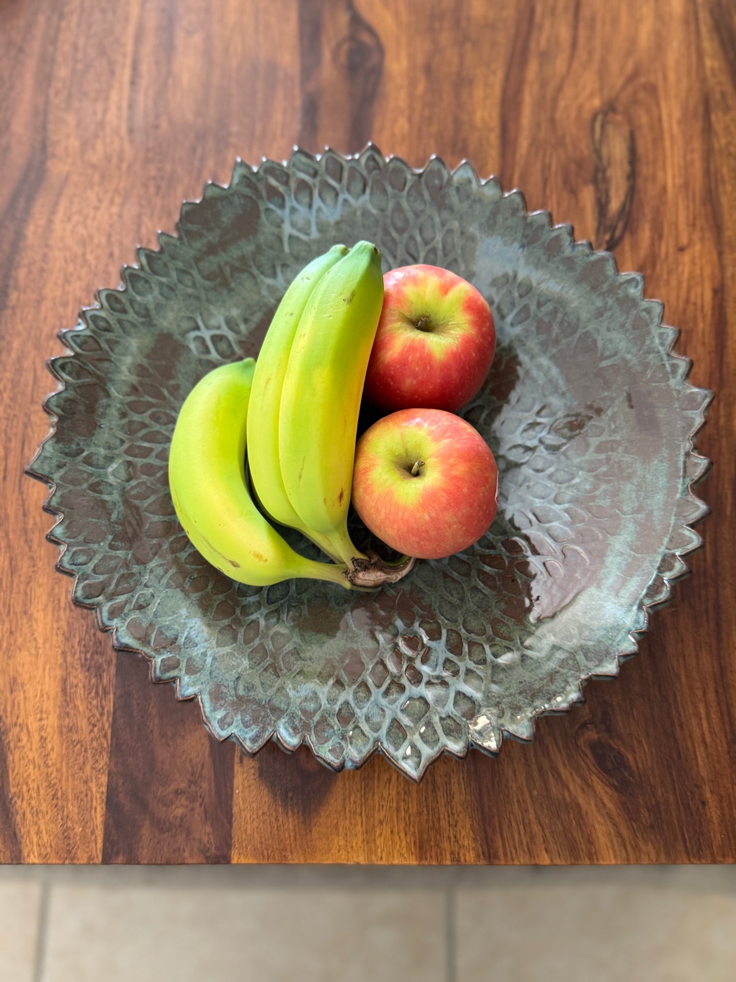 Large Handmade Stoneware Ceramic Organic Decorative Bowl